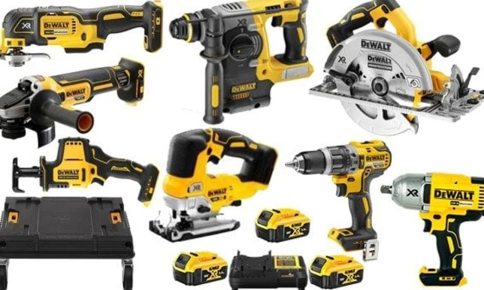 Kit Combo 8 Máquinas 18V + Carrinho de Transporte DWST1-71229 Dewalt DCD796NPRO33