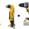 Kit Combo 18V Berbequim Combinado + Berbequim Angular Dewalt CPROF141