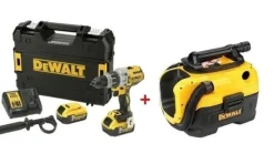 Kit Combo 18V Berbequim Combinado + Aspirador Dewalt CPROF476