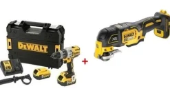 Kit Combo 18V Berbequim Combinado + Multiferramenta Dewalt CPROF596