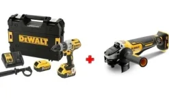 Kit Combo 18V Berbequim Combinado + Rebarbadora 125mm Dewalt CPROF464