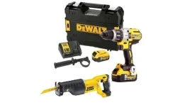 Kit Combo 18V Berbequim Combinado + Serra de Sabre Dewalt CPROF139