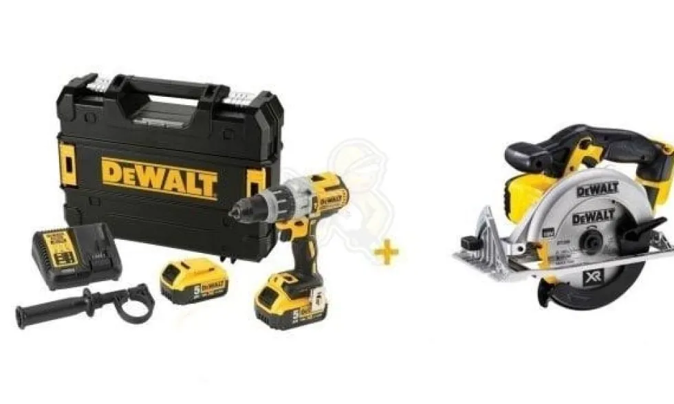 Kit Combo 18V Berbequim Combinado + Serra Circular Dewalt CPROF142