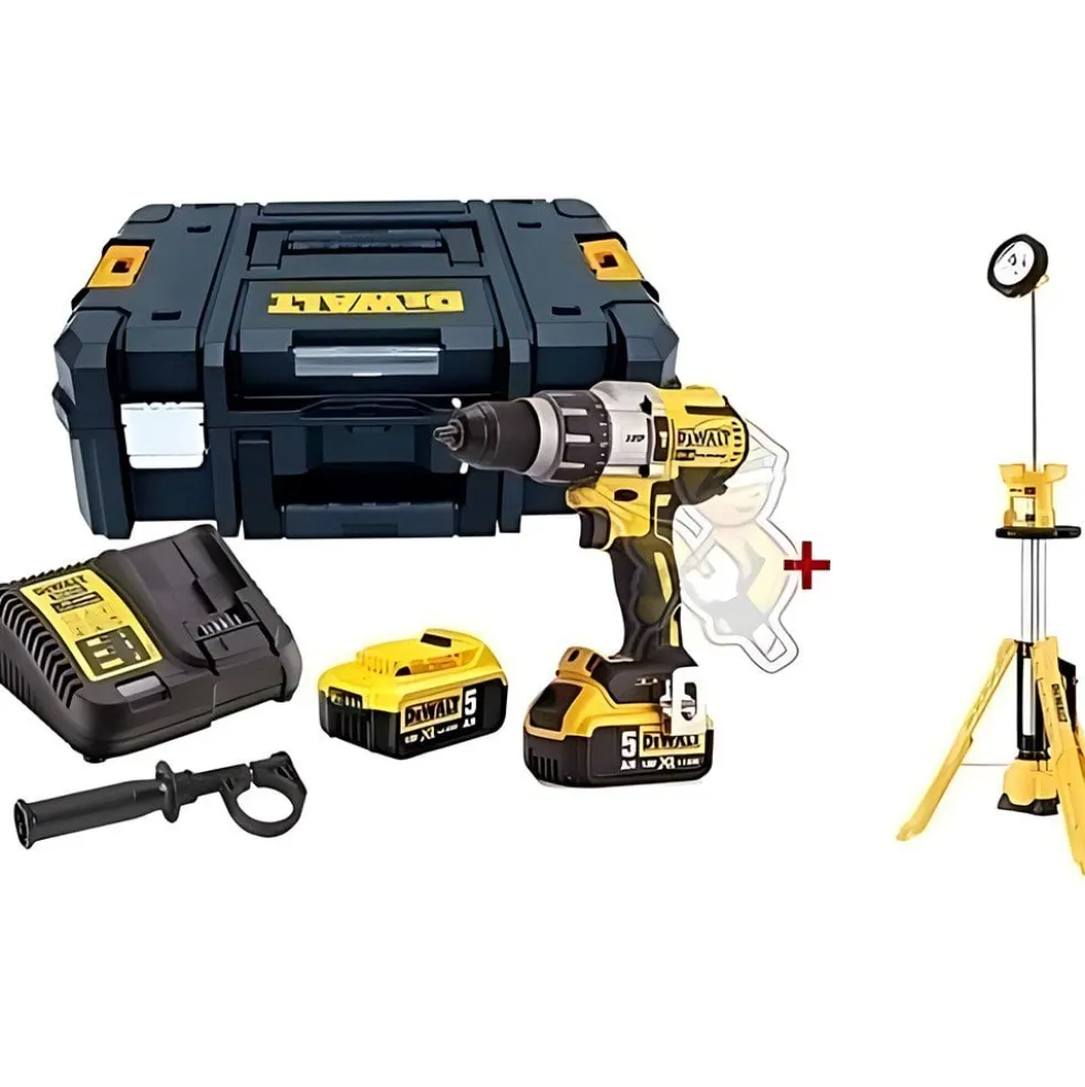 Kit Combo 18V Berbequim Combinado + lanterna Dewalt CPROF477