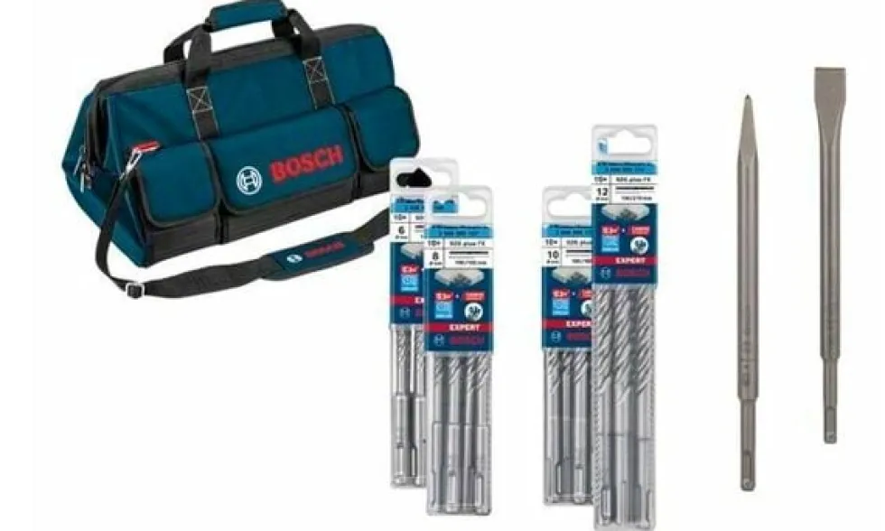 Kit Construção EXPERT SDS PLUS 40un Bosch 061599760X