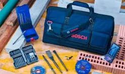 Kit de Acessórios para Construção + Bolsa Bosch 061599760Y