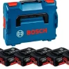 Kit de 6 Bateria GBA 18V 4,0Ah + L-BOXX 136 Bosch 1600A02A2S