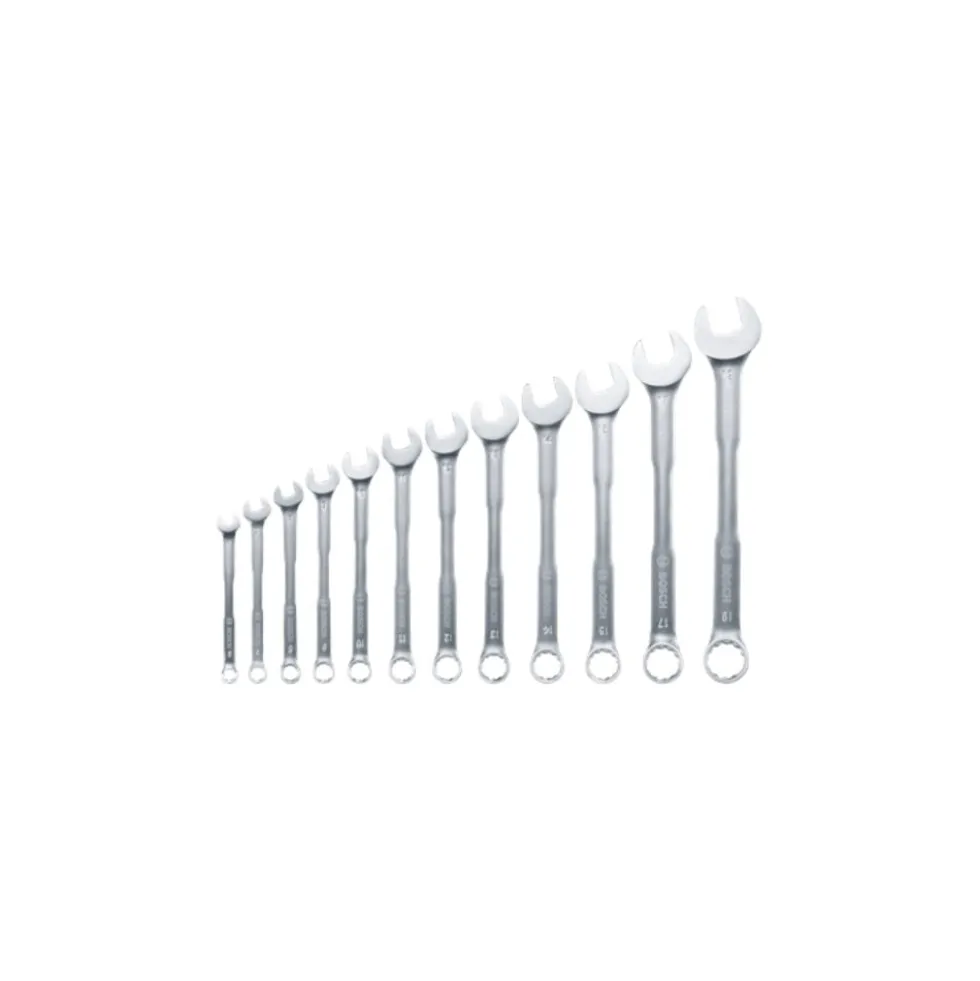 Kit de 12 chaves combinadas Bosch 1600A02Z9D