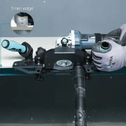 Kit de combo Rebarbadora AG1200 + Suporte Universal LFMBU Bihui
