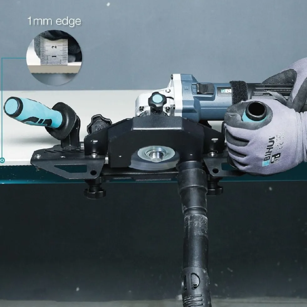 Kit de combo Rebarbadora AG1200 + Suporte Universal LFMBU Bihui