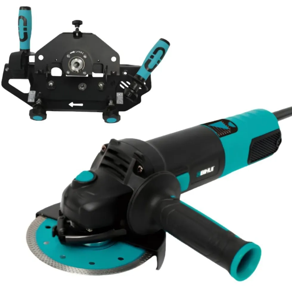 Kit de combo Rebarbadora AG1200 + Suporte Universal LFMBU Bihui