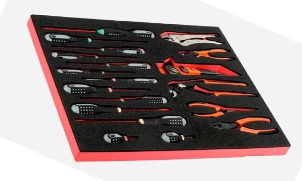 Kit de Ferramentas Modulo de Espuma 27 Peças Bahco FF1A5001