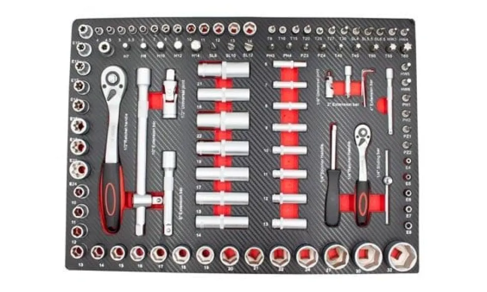 Kit de Módulos de Ferramentas – 236 Peças Kroftools 86236