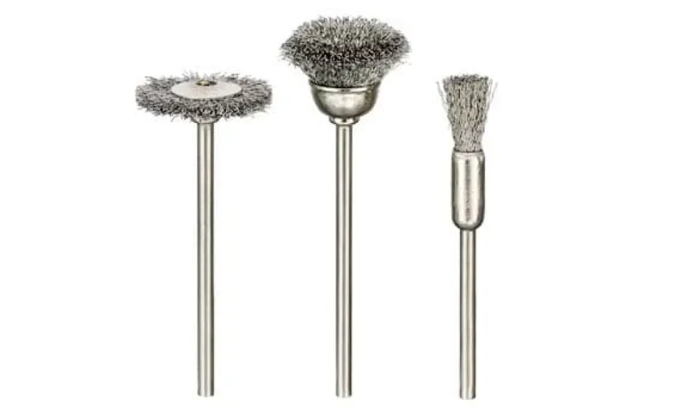 Kit de Mini Escovas de Arame - 3 Pcs Stanley STA36090-XJ