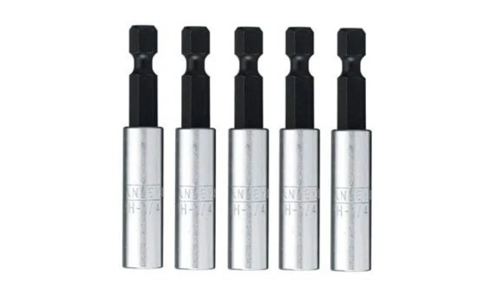 Kit de Porta Pontas Magnético 60mm – 5Uni Stanley 1-68-732