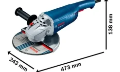 Kit de 2 Rebarbadoras GWS 20-230 P + GWS 880 Bosch 06018C1108