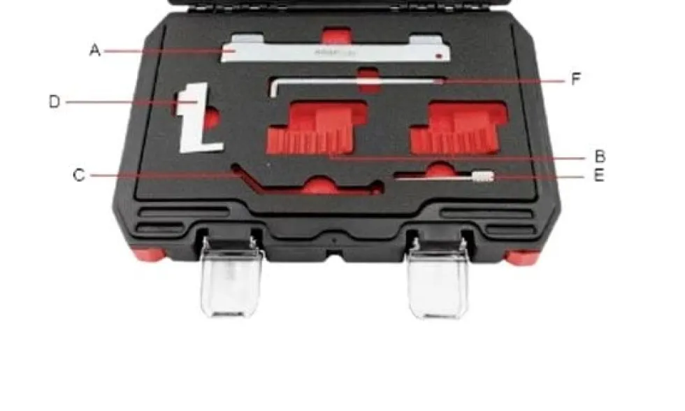 Kit de Sincronização Opel 1.4 / 1.6 / 1.8 Gasolina Kroftools 1645