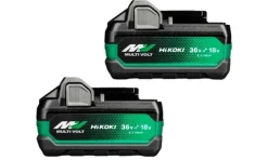 Kit de 2x Baterias MultiVolt 36V /18V BSL36A18X Hikoki 380205