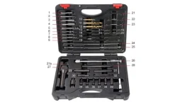 Kit Extrator e Escariador de Velas Incandescestes Kroftools 4446