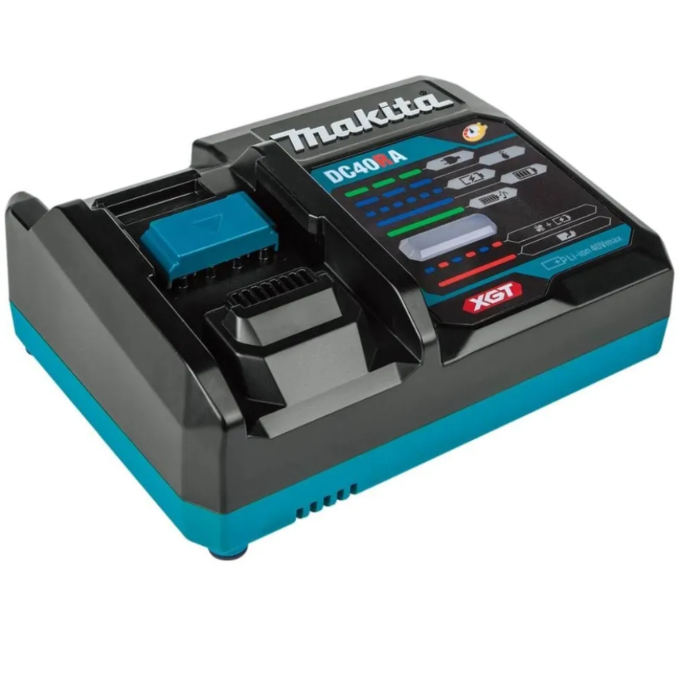Kit Fonte Alimentação 40Vmax 2.5Ah Baterias e Carregador Makita 191J39-5