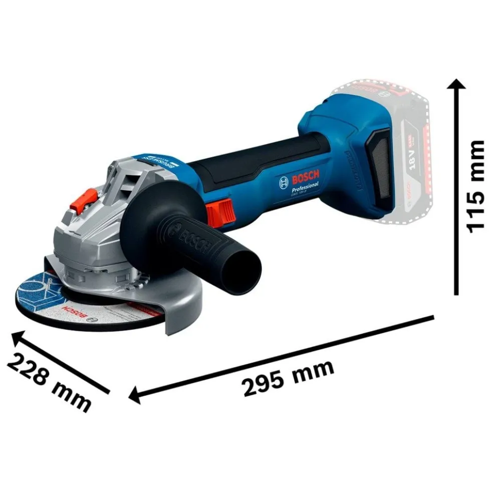 Kit GBH 18V-22 + GSR 18V-65 + GWS 18V-8 Bosch 0615A5009G