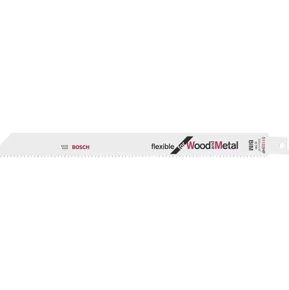 Kit 5 Lâminas Serra Sabre S1122HF FLEXIBLE Bosch 2608656021