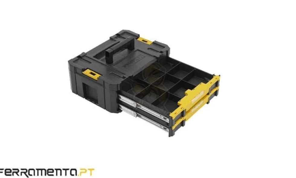 Kit Mala IP54 TSTAK II + Caixa dupla TSTAK Dewalt DWST83395-1