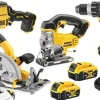 Kit 4 Maquinas DCD996 + DCS572 + DCS334 + DCS369 Dewalt DCD996NPRO14