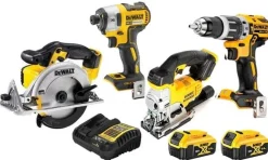 Kit 4 Maquinas 18V DCD796NT + DCS334N + DCS391N + DCF887NT Dewalt DCD796NPRO16