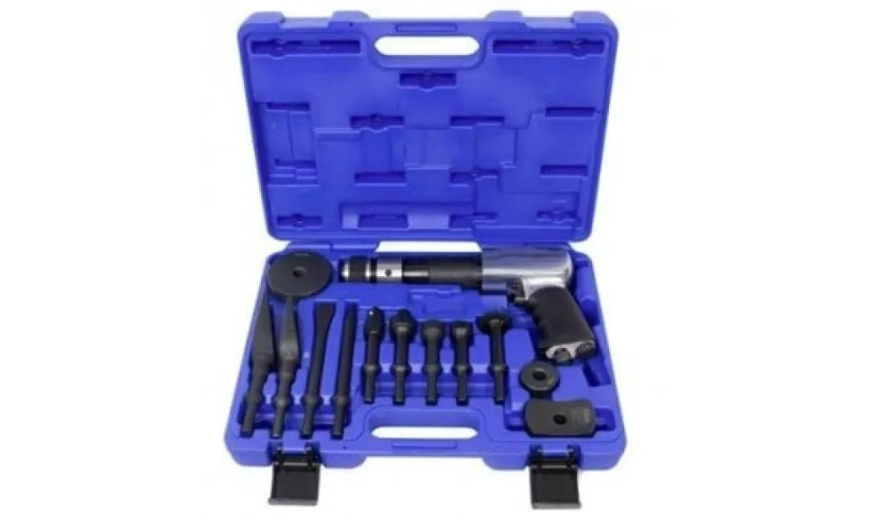 Kit Martelo Pneumático 14Pcs Kroftools 9283