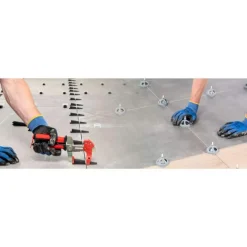 Kit p/ Nivelamento de Cerâmicas Cyclone L.S. 3 mm Rubi 35965