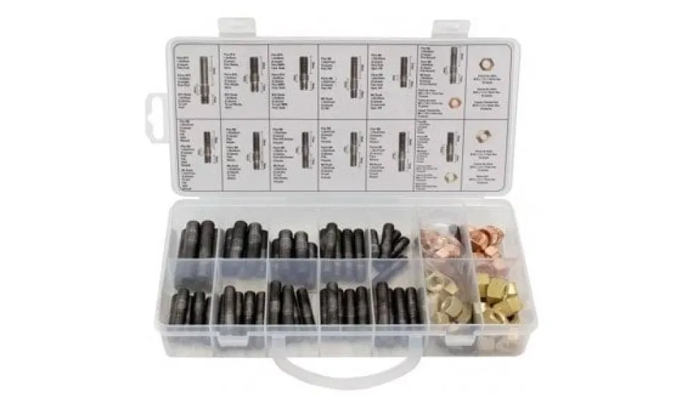 Kit Porcas e Pinos Roscados M8 / M10 Kroftools 4403