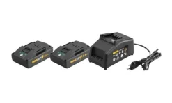 Kit Power-Pack 22V Carregador 100–240V +2 Baterias Li-Ion 21,6V 2.5AH Rems 571590R220