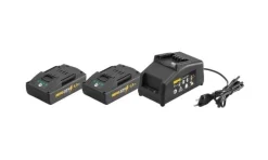Kit Power-Pack 22V Carregador 100–240V +2 Baterias Li-Ion 21,6V 1.5AH Rems 571589R220