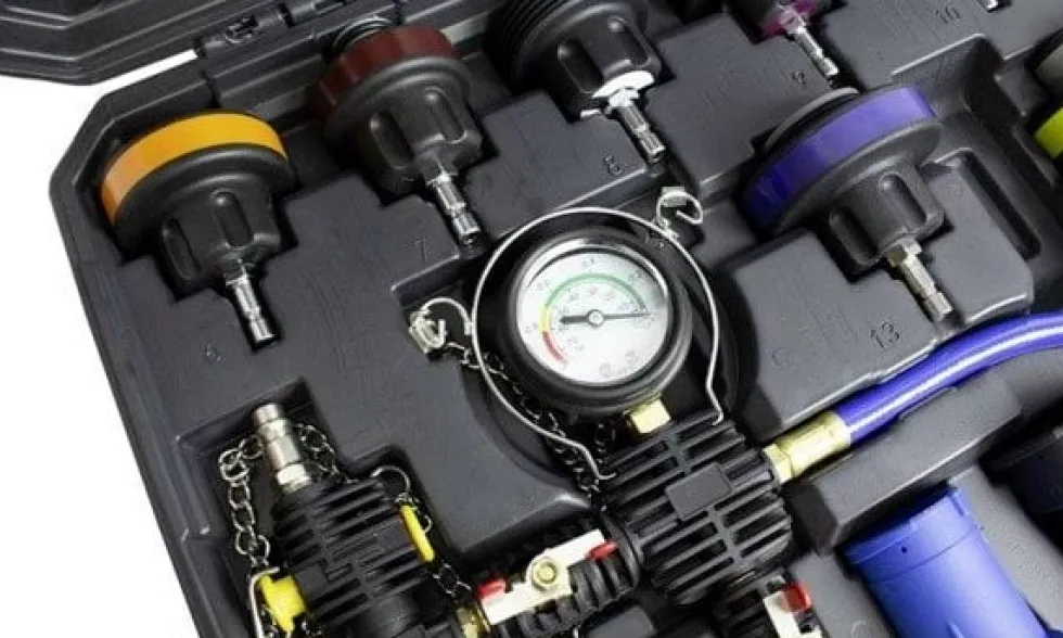 Kit Teste de Sistemas de Refrigeração 28 Pcs Kroftools 2514