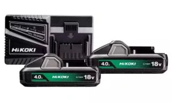 Kit 2x Baterias 18V + Carregador 14.4-18V Hikoki UC18YFSLWEZ