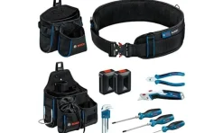 Kit 2x Bolsa GWT + Cinto 93 + Ferramentas Bosch 1600A02H5C