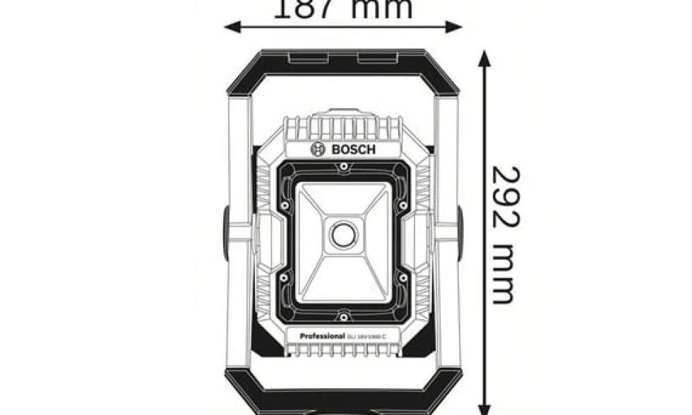 Lanterna Bosch GLI 18V-2200 C Professional