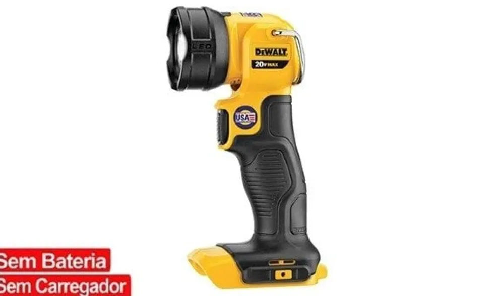 Lanterna Cabeça Rotativa XR 18V Dewalt DCL040-XJ