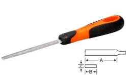 Lima Meia Cana Com Cabo 200mm Bahco 1-210-08-1-2