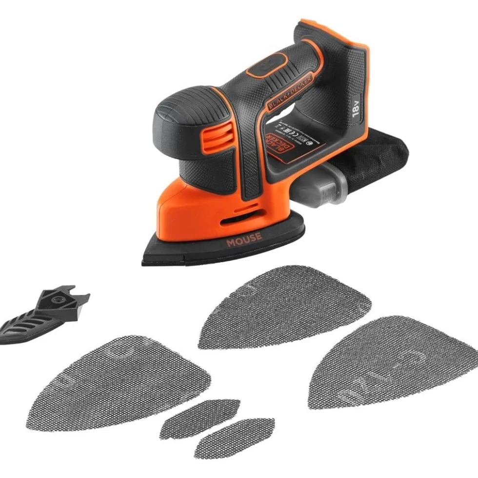 Lixadora de Detalhes Delta 18V Black Decker BDCDS18N-XJ