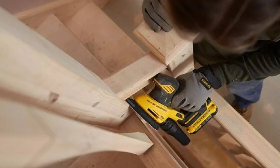 Lixadora de detalhes V20 18V Stanley SFMCW221B-XJ