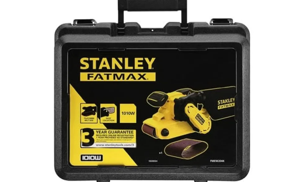 Lixadora de Rolos 1010W 75x533mm Stanley FMEW204K-QS