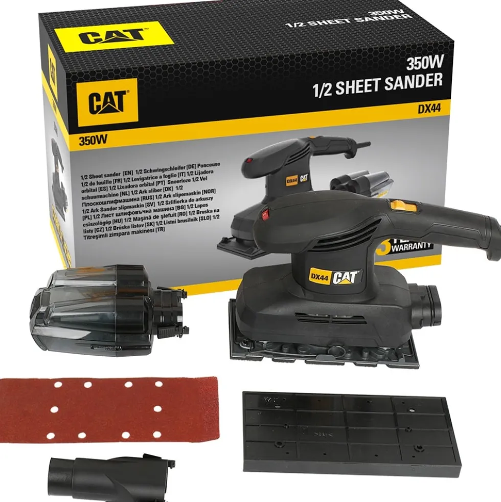 Lixadora 1/2 Folha 350W Cat DX44