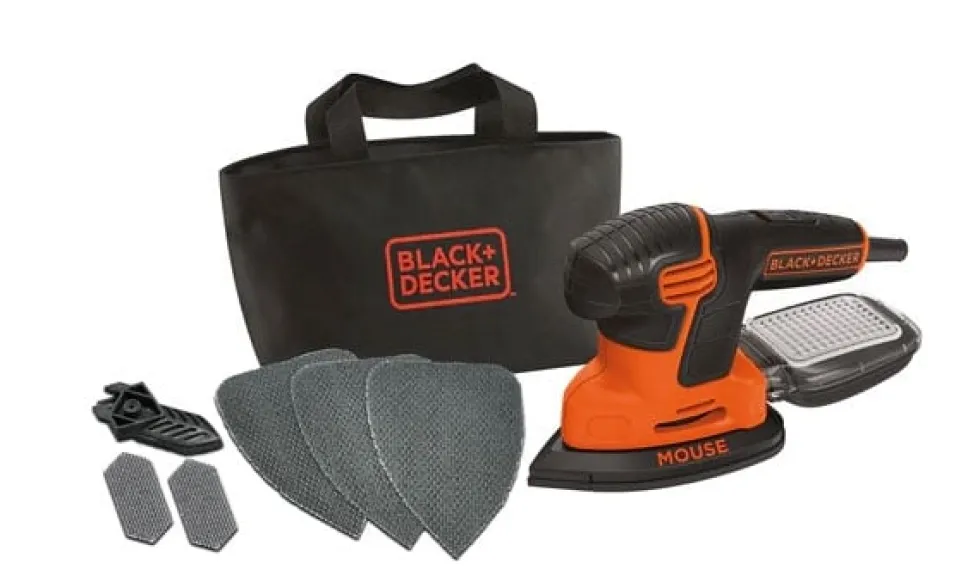 Lixadora Orbital "Mouse" 120W Black&Decker KA2000-QS