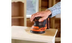Lixadora Rotorbital 18V 1.5Ah Lítio Black & Decker BDCROS18