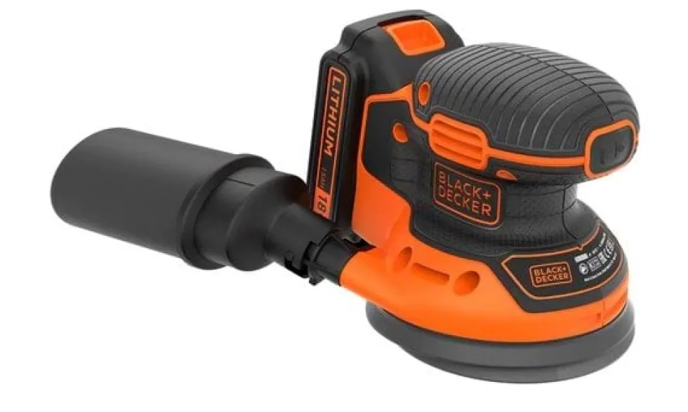 Lixadora Rotorbital 18V 1.5Ah Lítio Black & Decker BDCROS18