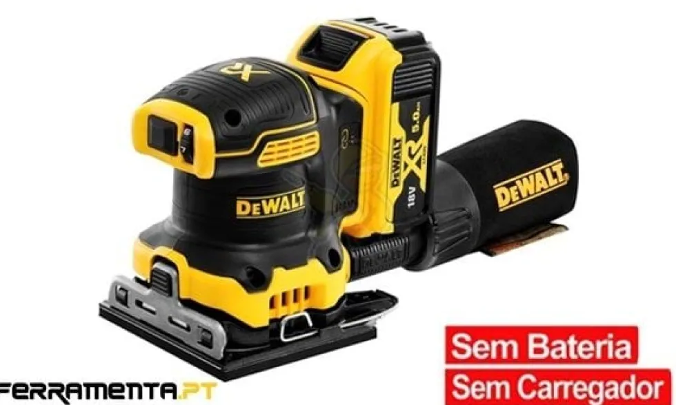 Lixadora Vibratória Sem Escovas XR 18V Dewalt DCW200NT