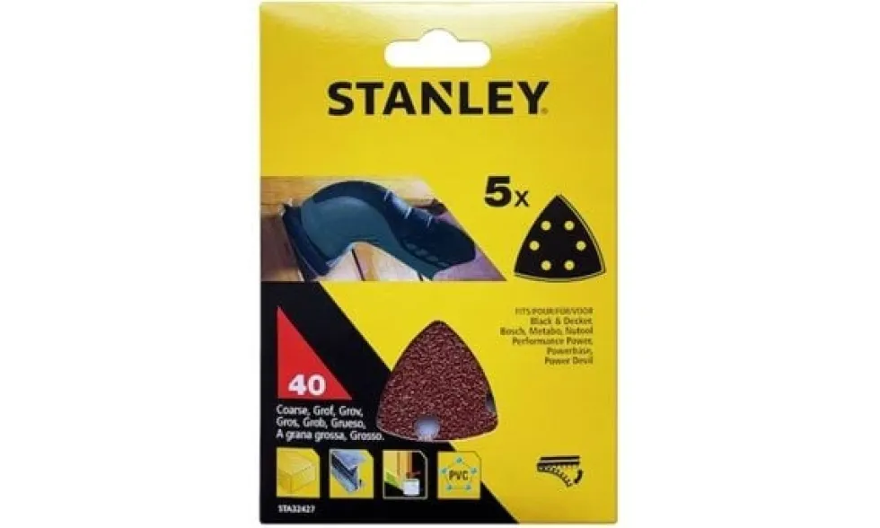 Lixas de Detalhes 93x93mm G40-240 Stanley