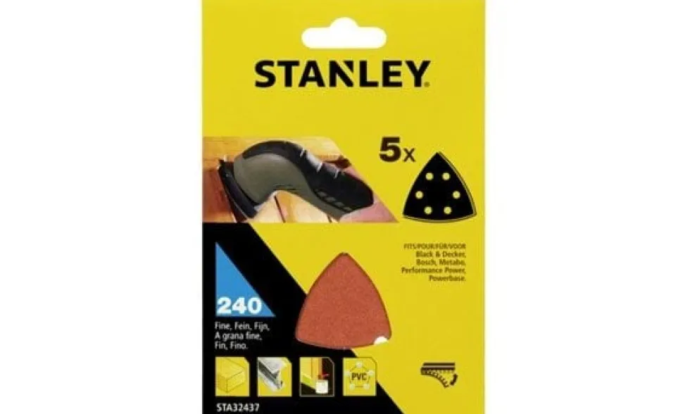Lixas de Detalhes 93x93mm G40-240 Stanley
